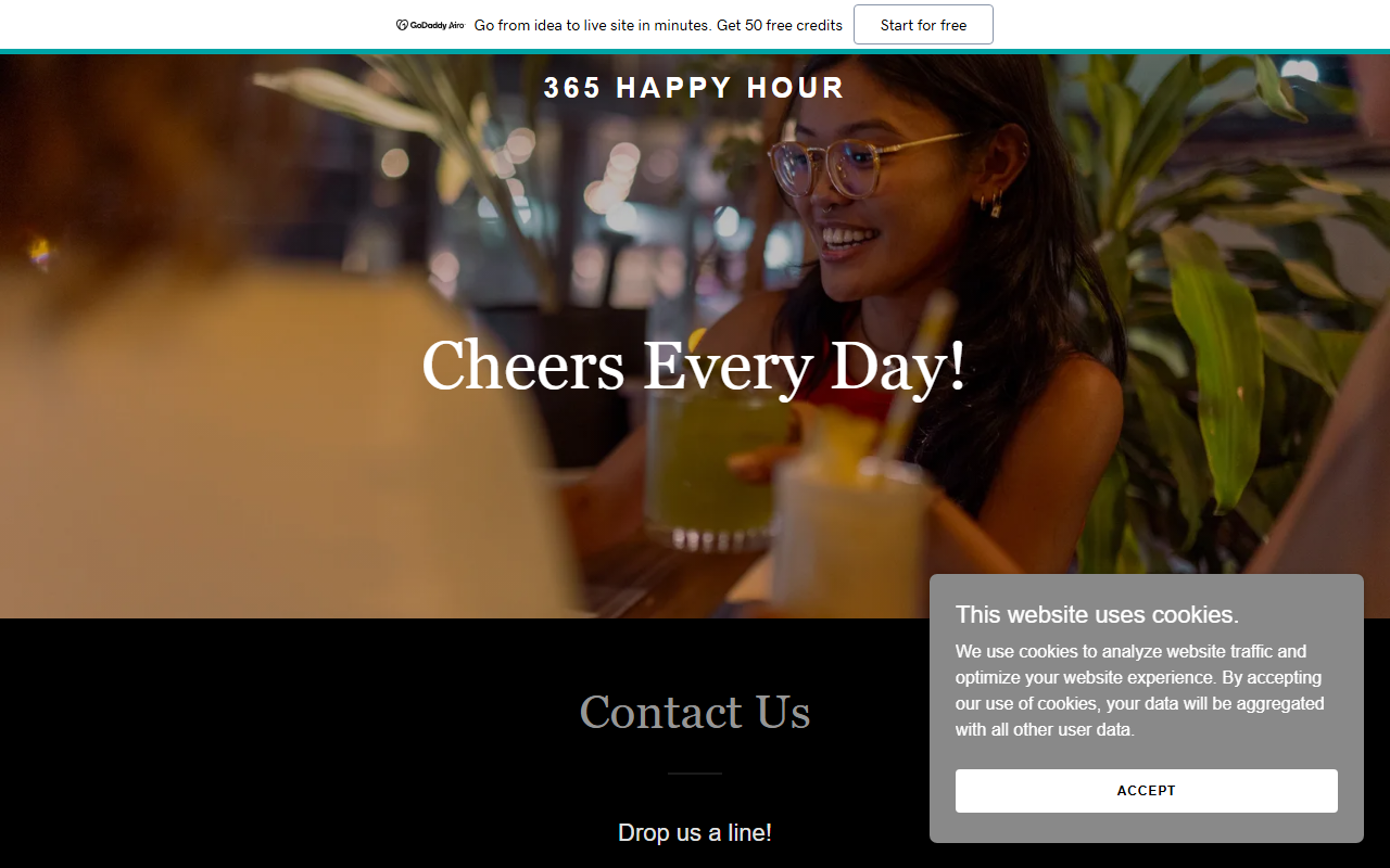365happyhour.com screenshot