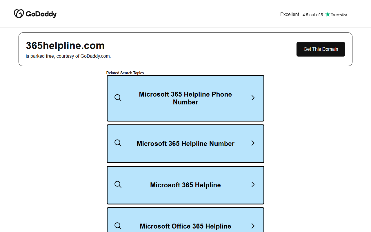 365helpline.com screenshot