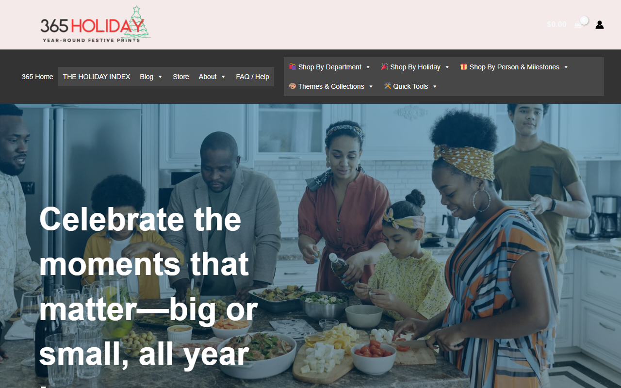 365holidaystore.com screenshot