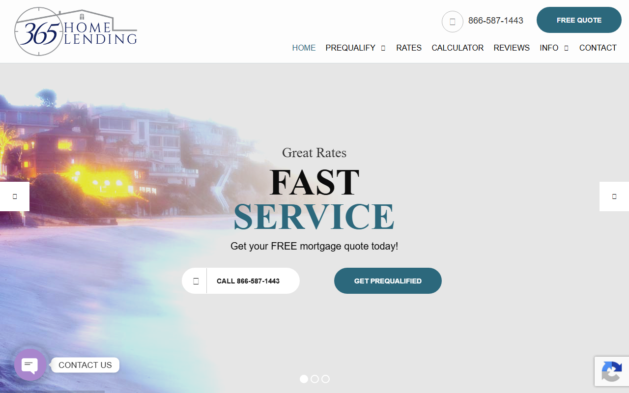365homelending.com screenshot