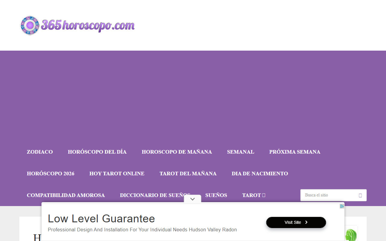 365horoscopo.com screenshot