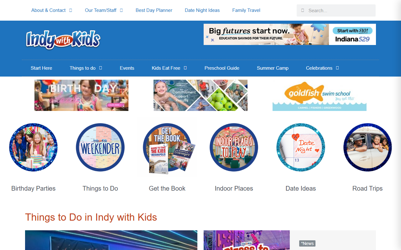 365indianapolis.com screenshot
