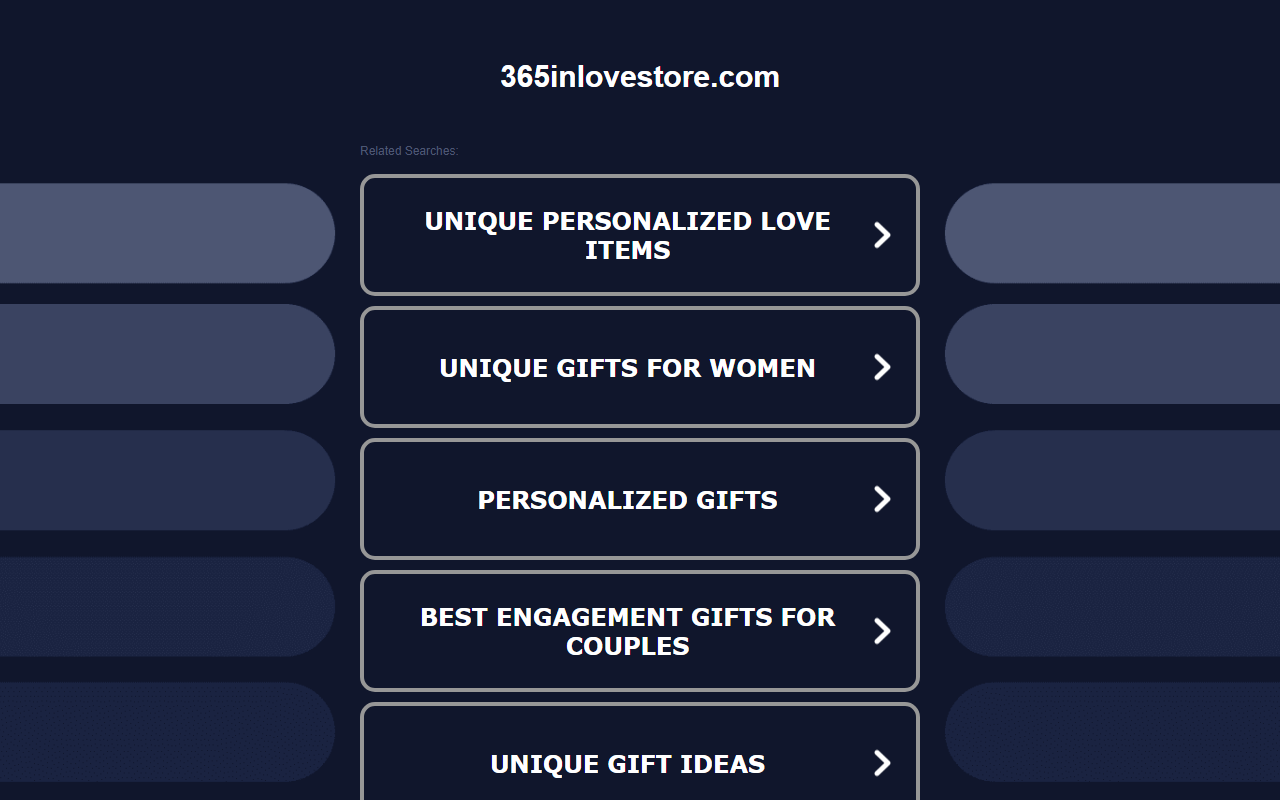 365inlovestore.com screenshot