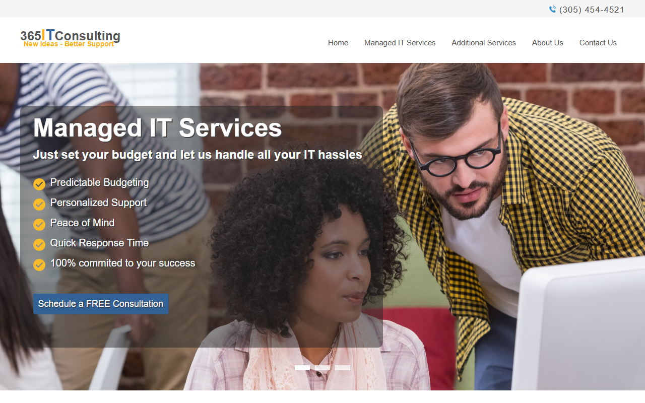 365itconsulting.com screenshot