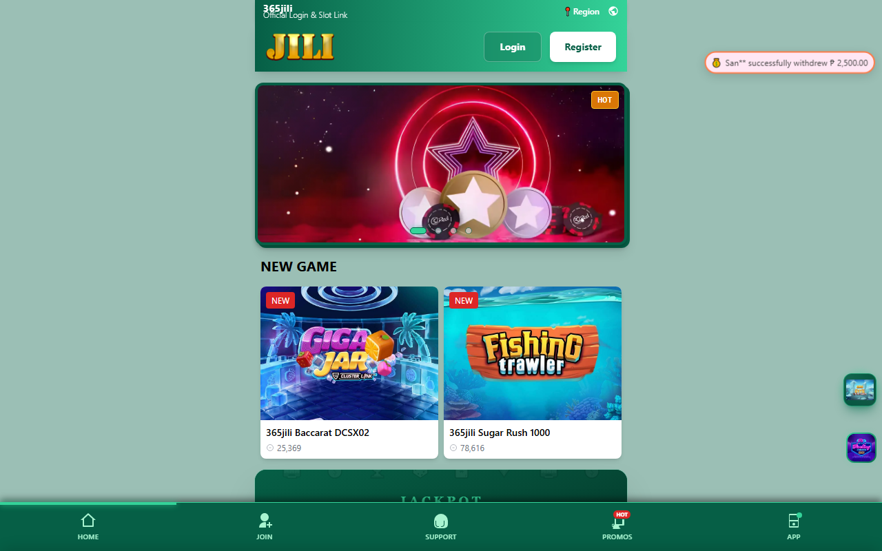 365jililink.com screenshot