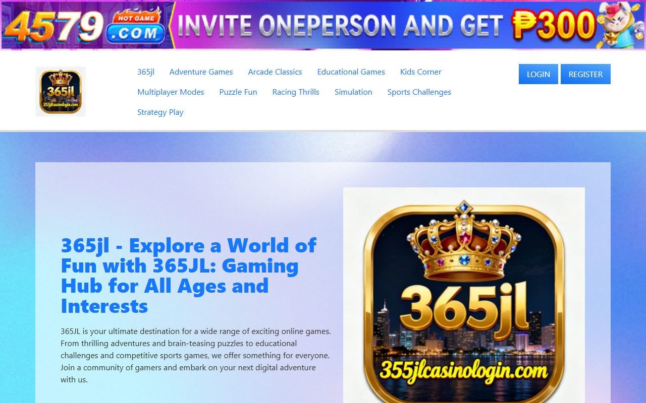 365jlcasinologin.com screenshot