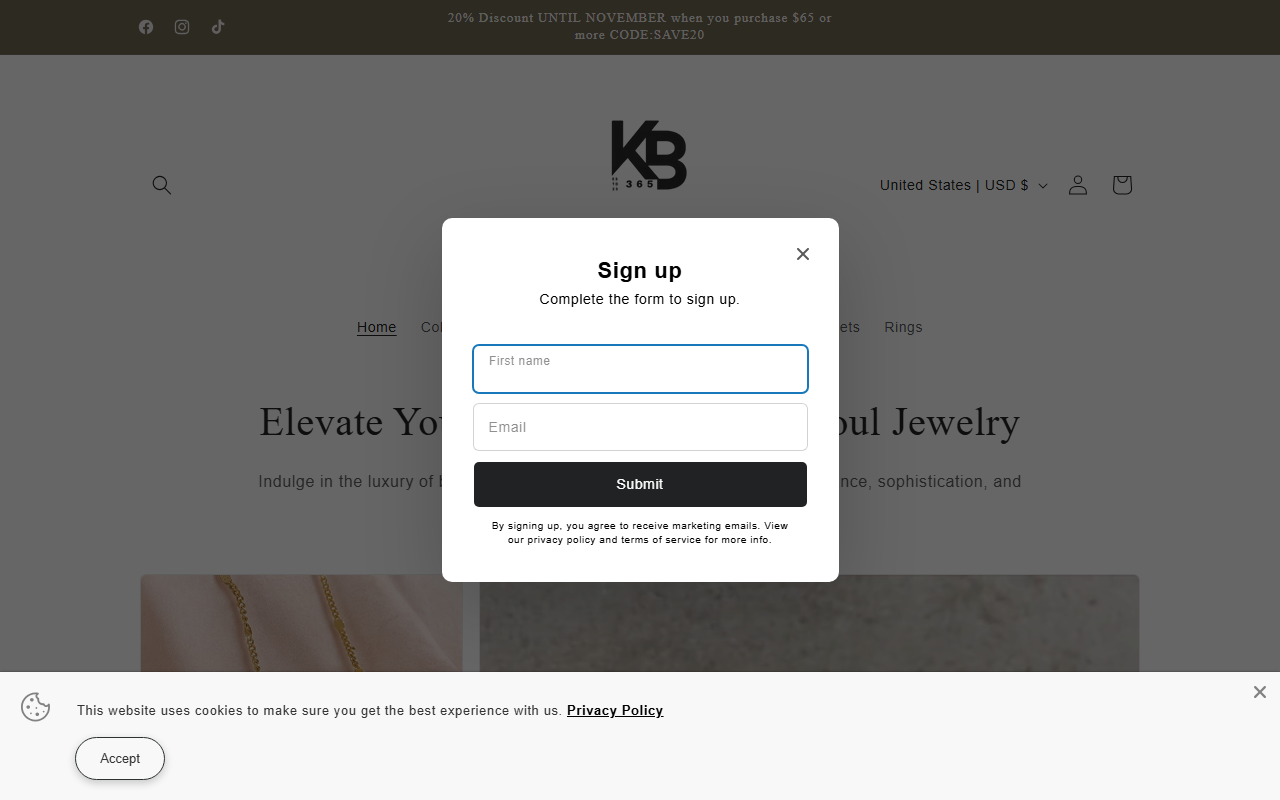 365kbstore.com screenshot