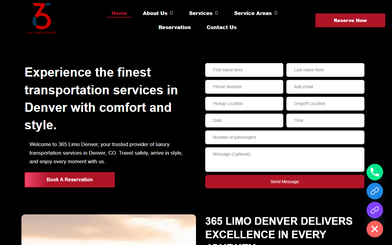 365limodenver.com screenshot