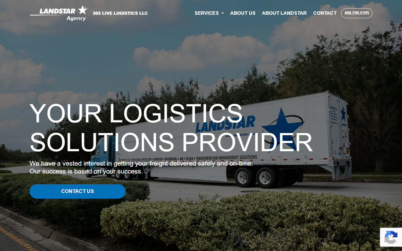 365livelogistics.com screenshot