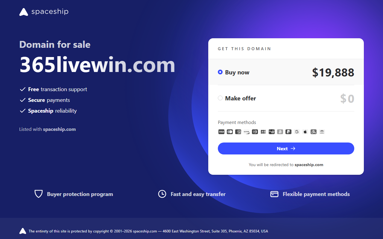 365livewin.com screenshot