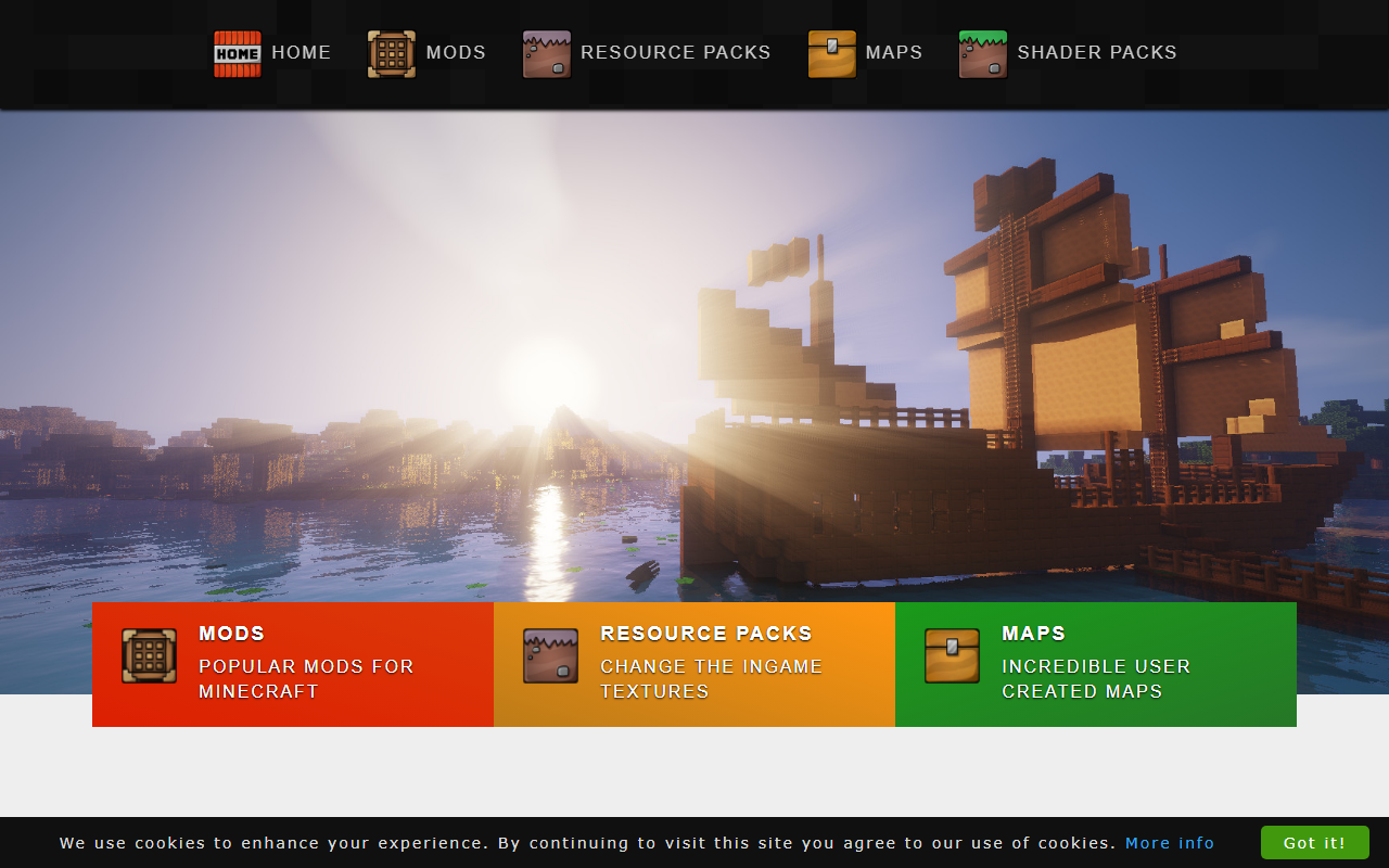365minecraft.com screenshot