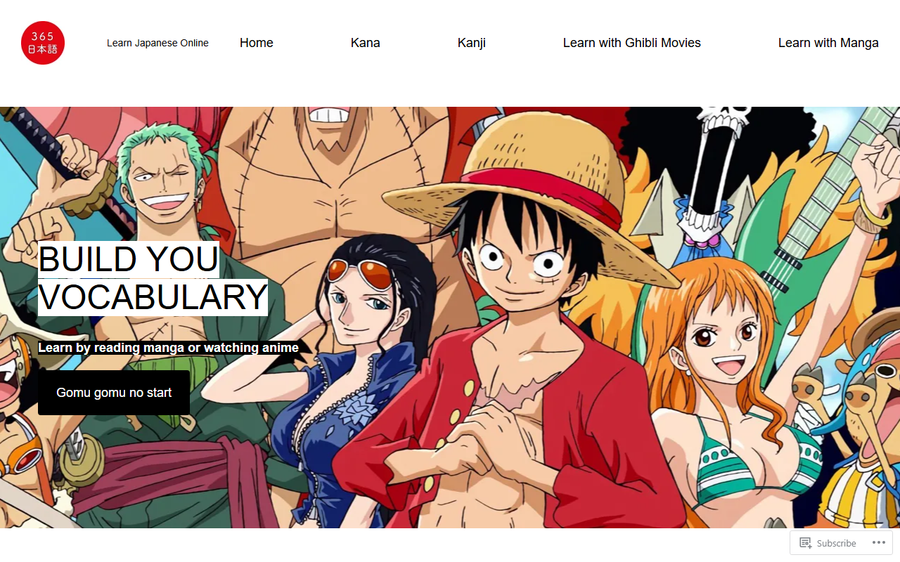 365nihongo.com screenshot