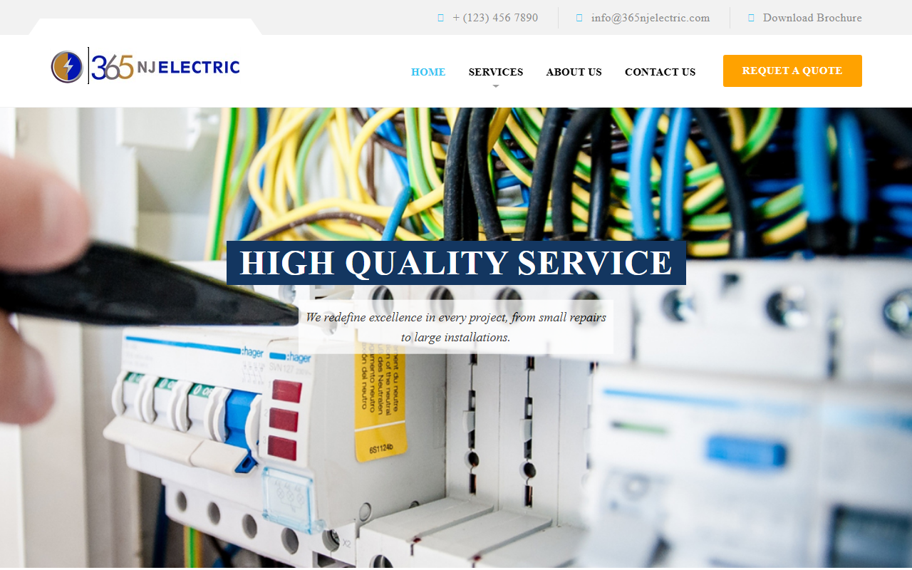365njelectric.com screenshot