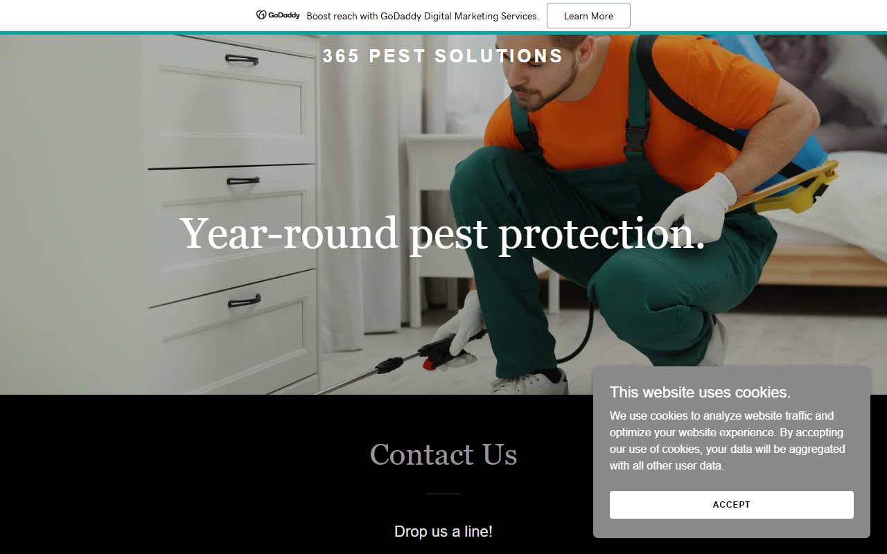 365pestsolutions.com screenshot