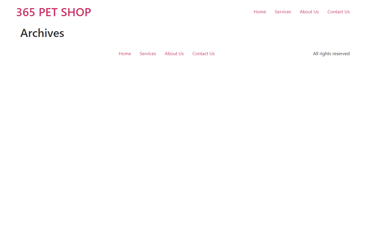 365petshop.com screenshot