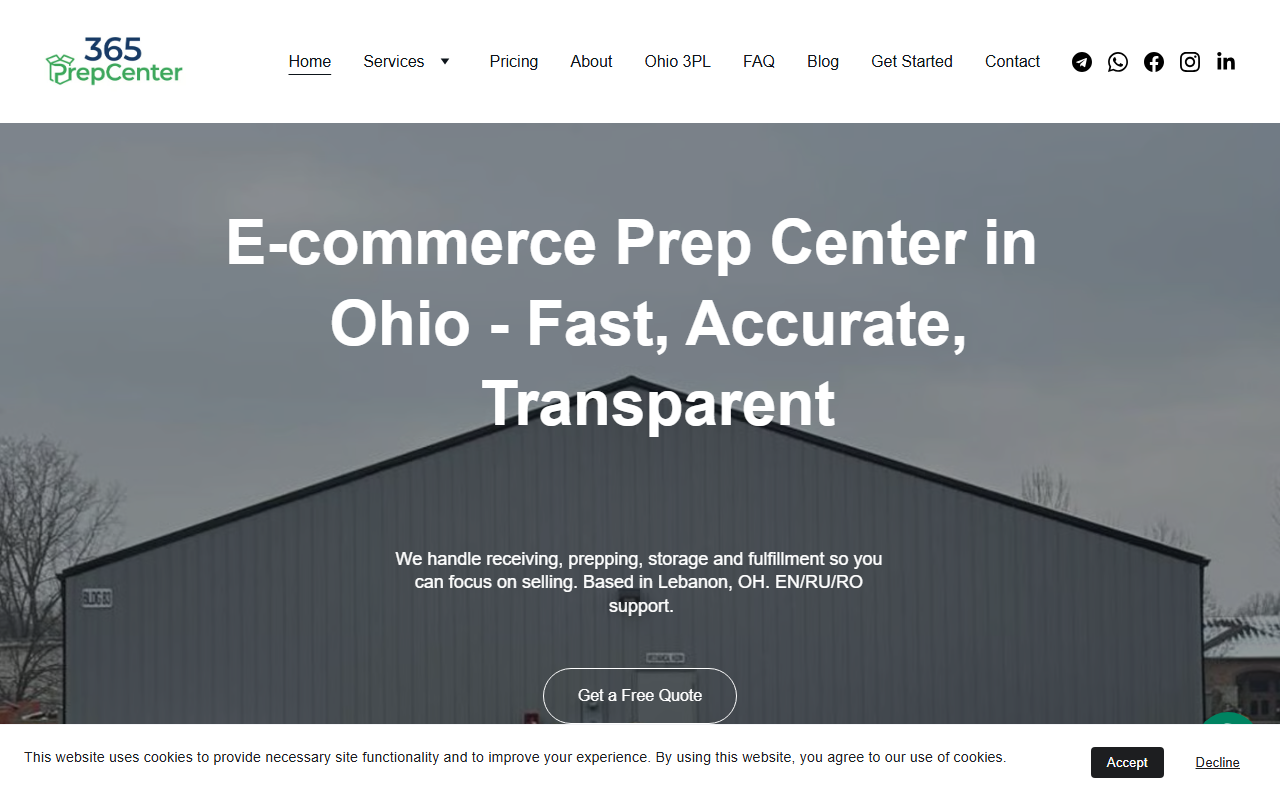 365prepcenter.com screenshot