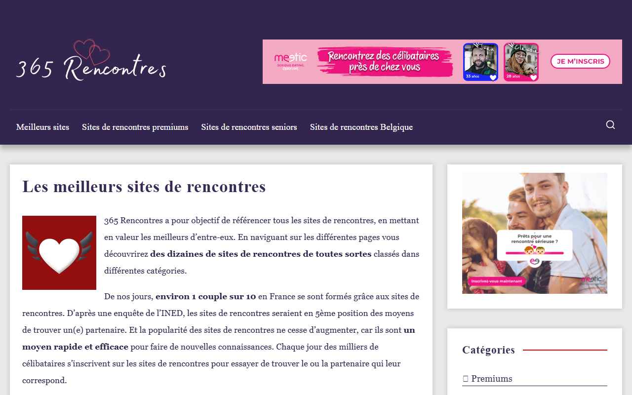 365rencontres.com screenshot