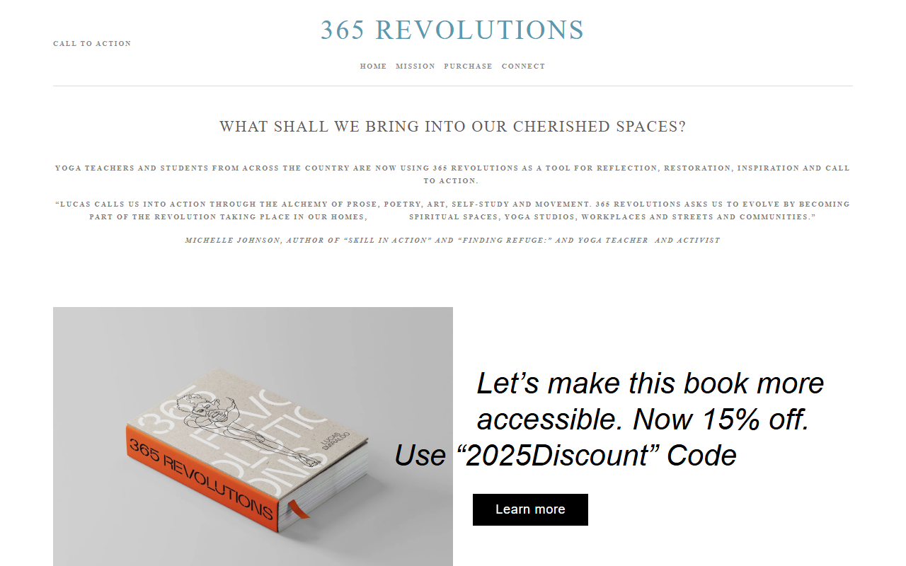 365revolutions.com screenshot