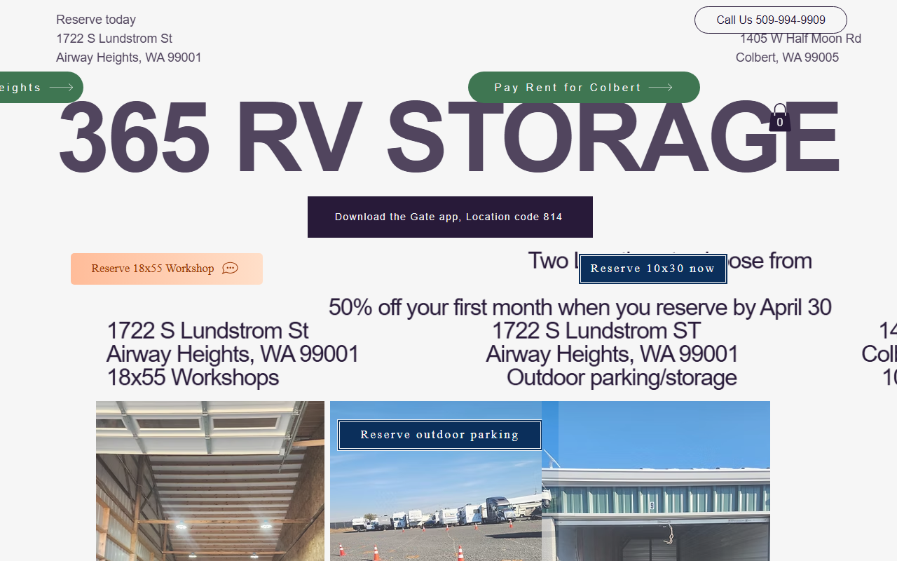 365rvstorage.com screenshot
