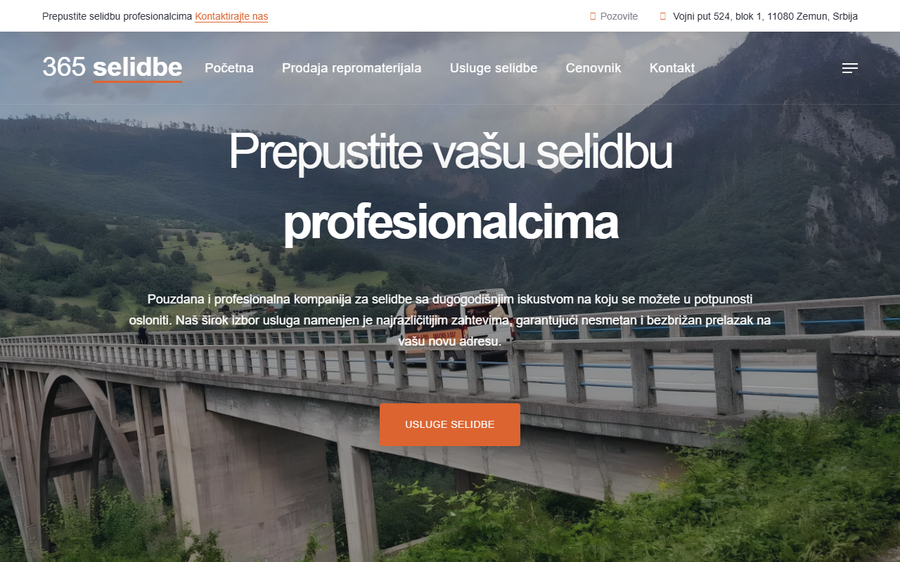 365selidbe.com screenshot
