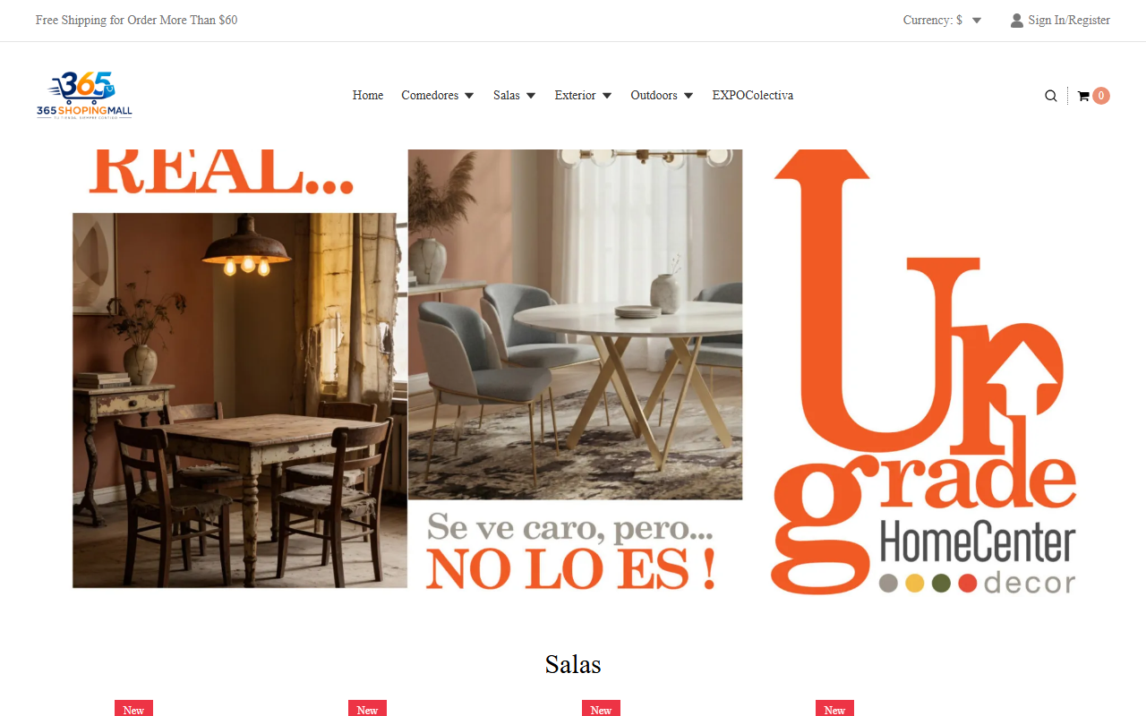 365shopingmall.com screenshot