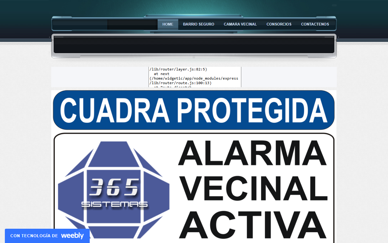 365sistemas.com screenshot