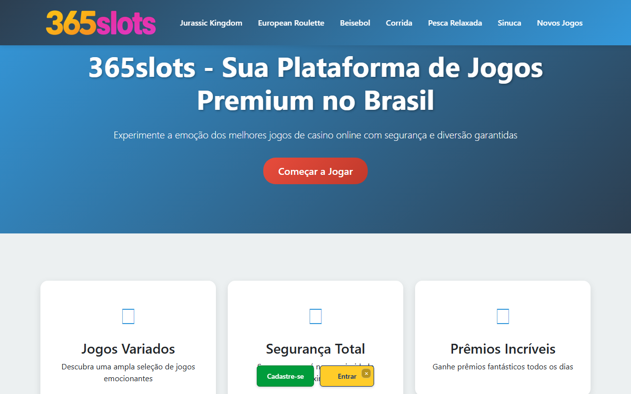 365slotsbr.com screenshot