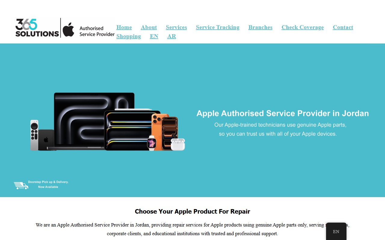 365solutionsjo.com screenshot