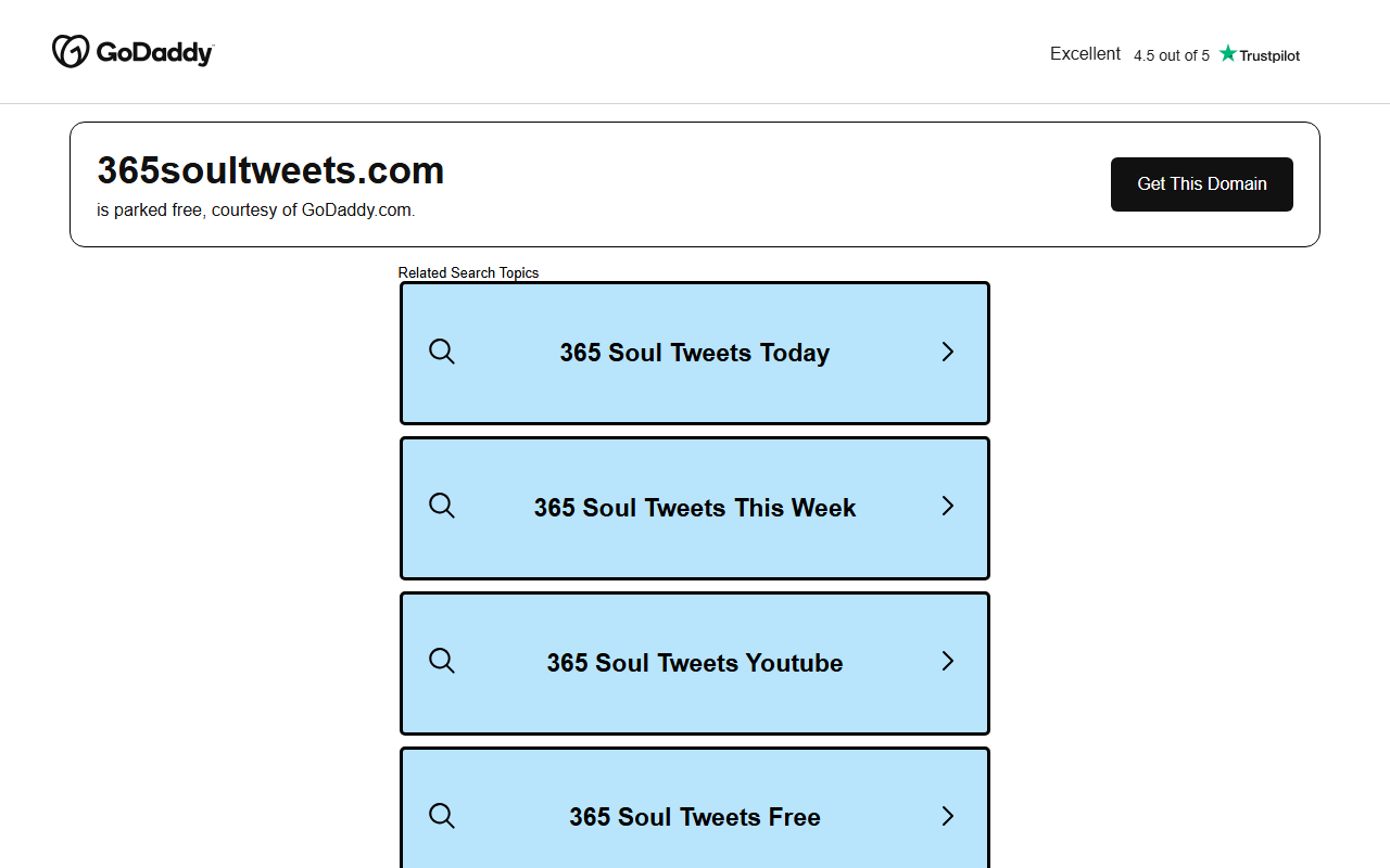 365soultweets.com screenshot