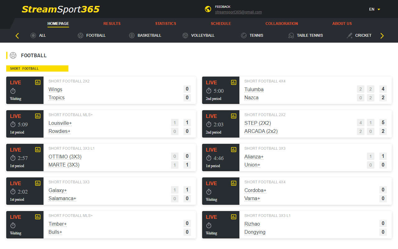 365sport-stream.com screenshot