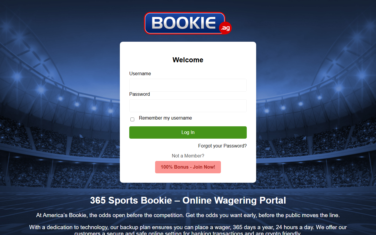 365sportsbookie.com screenshot