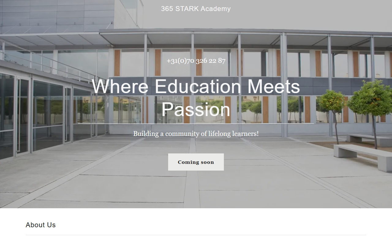 365starkacademy.com screenshot