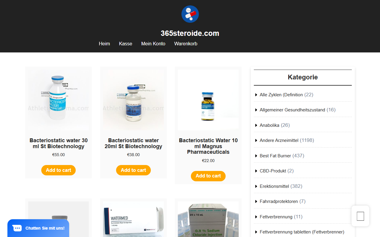 365steroide.com screenshot