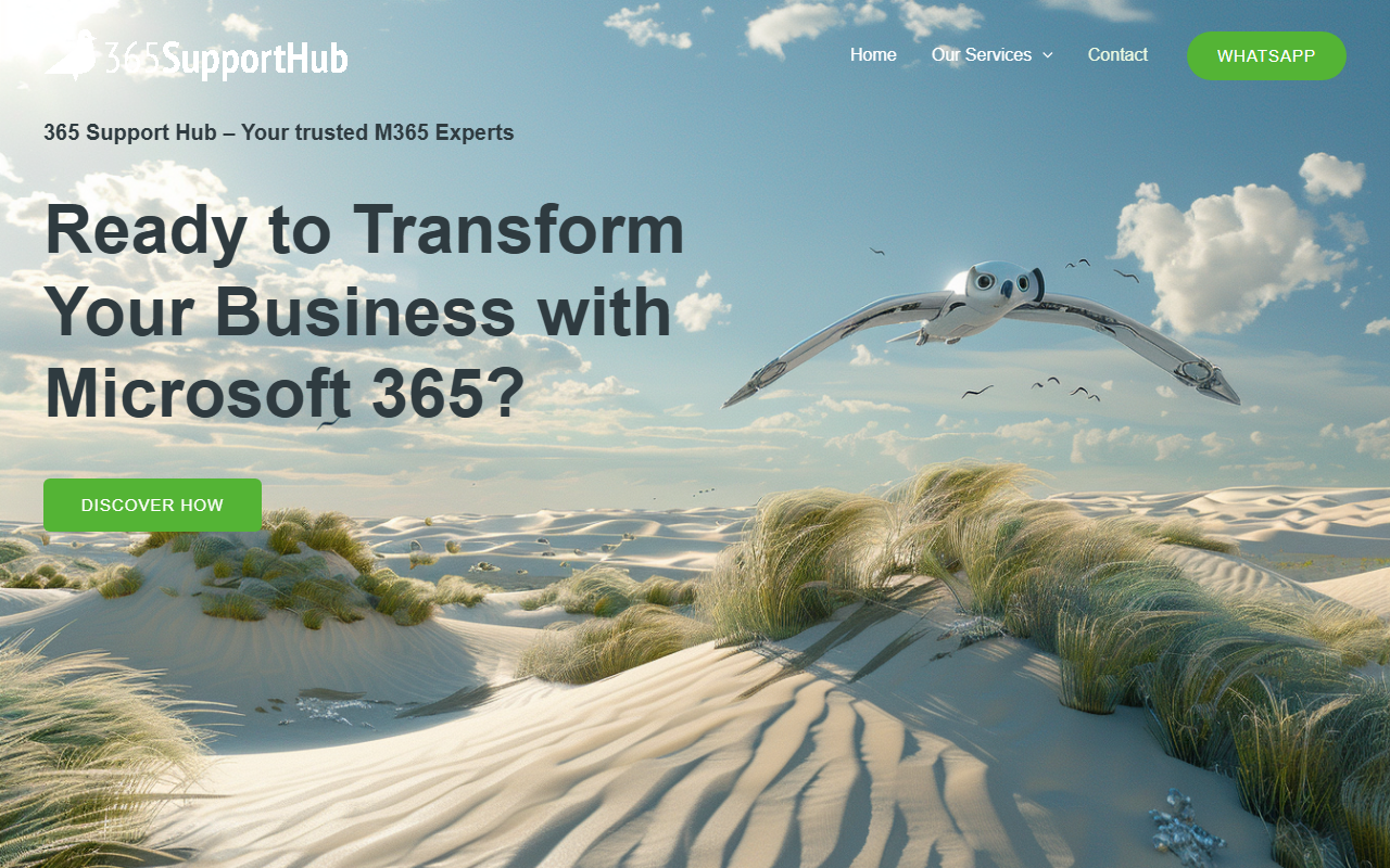 365supporthub.com screenshot