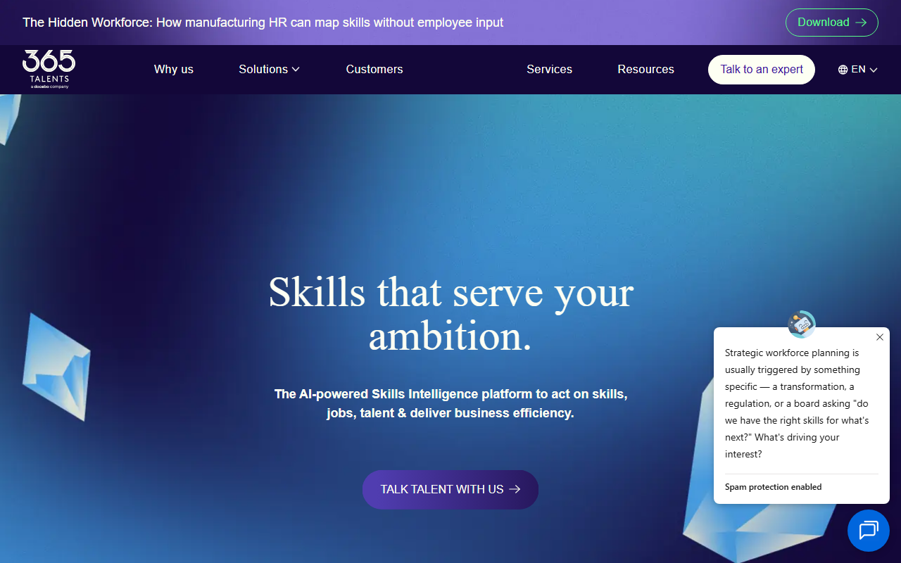 365talents.com screenshot