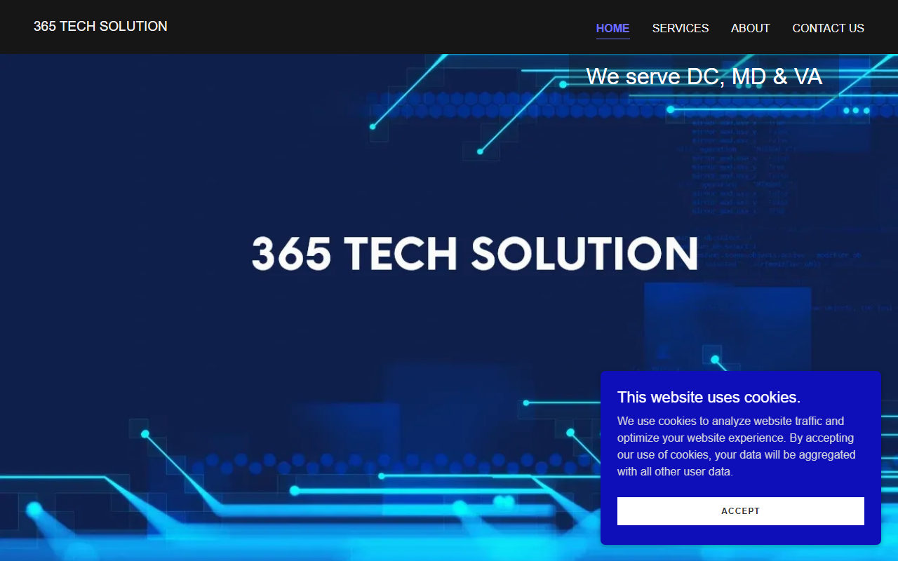 365techsolution.com screenshot