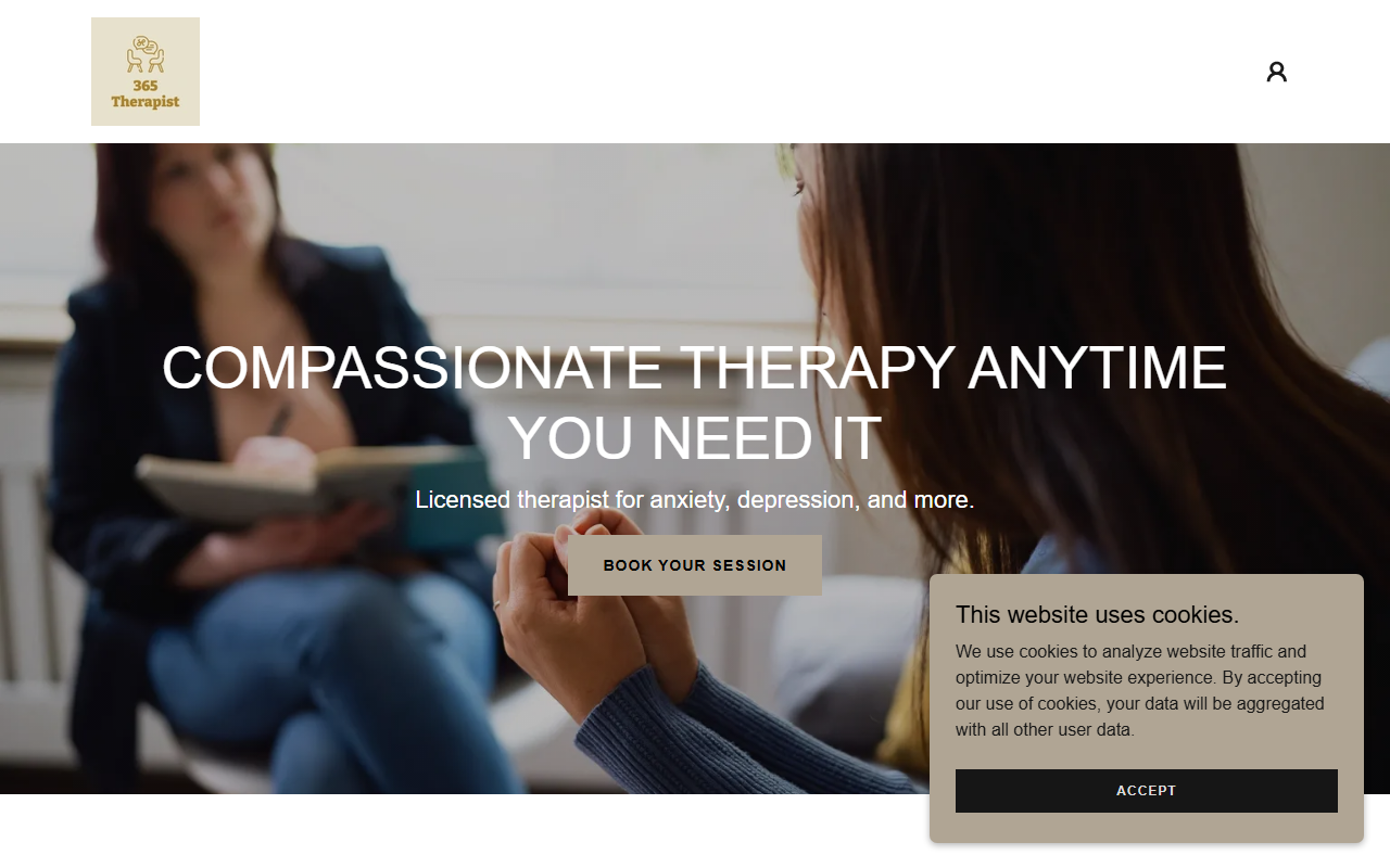 365therapist.com screenshot