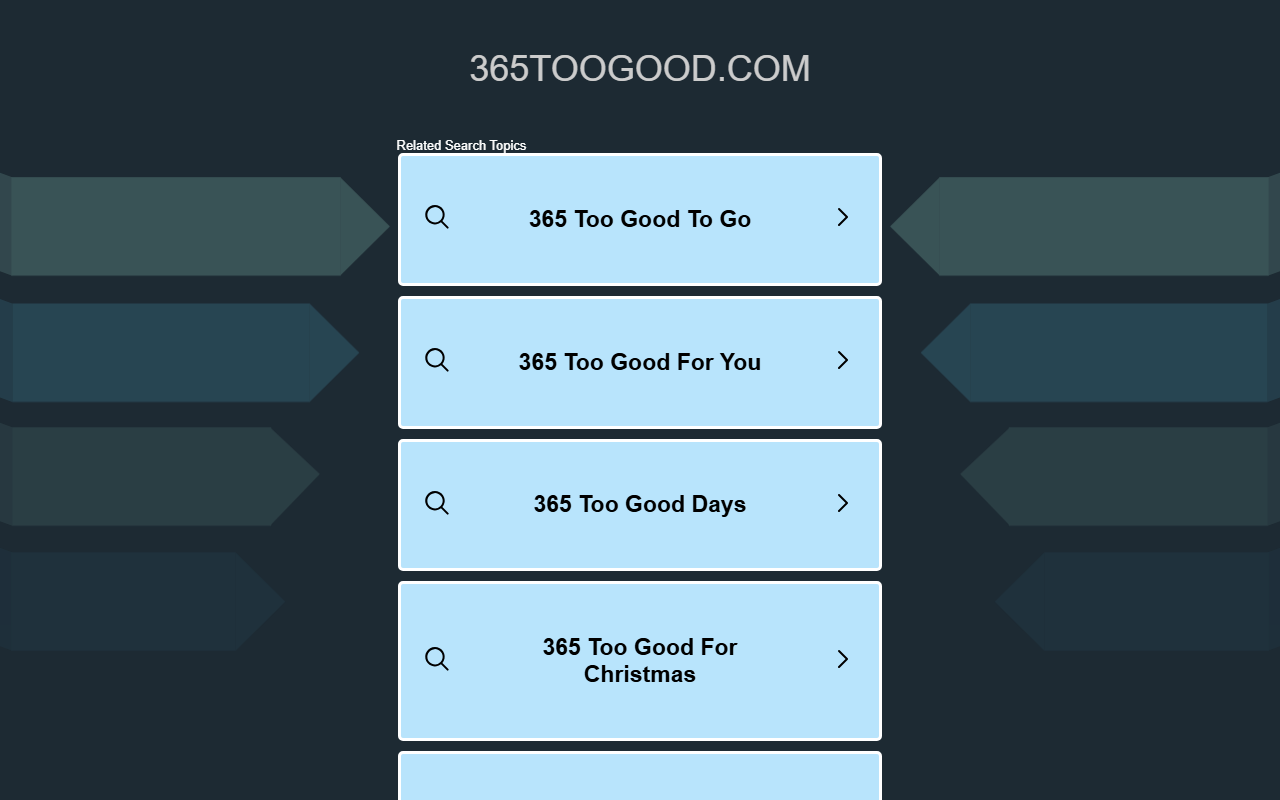 365toogood.com screenshot