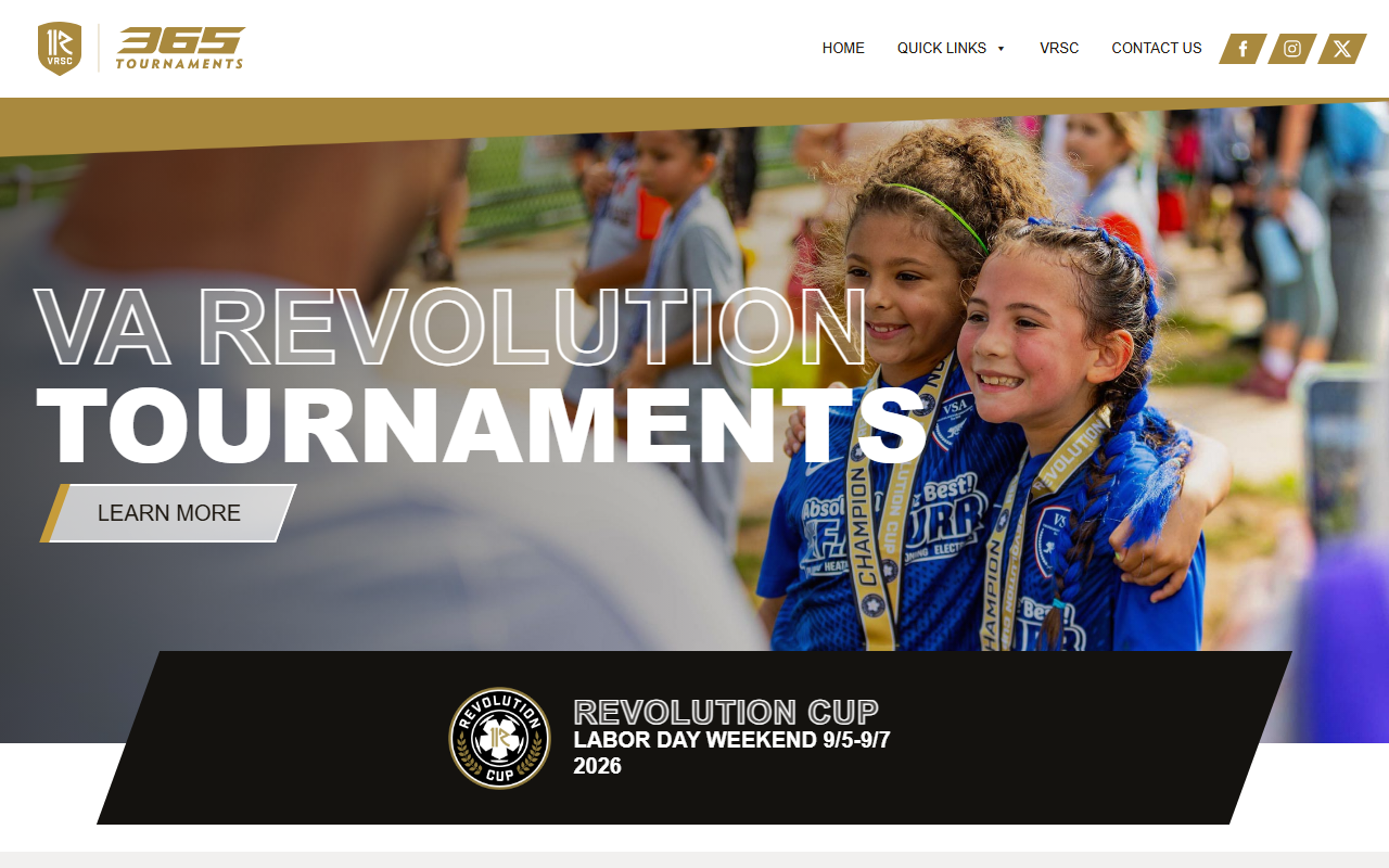 365tournaments.com screenshot