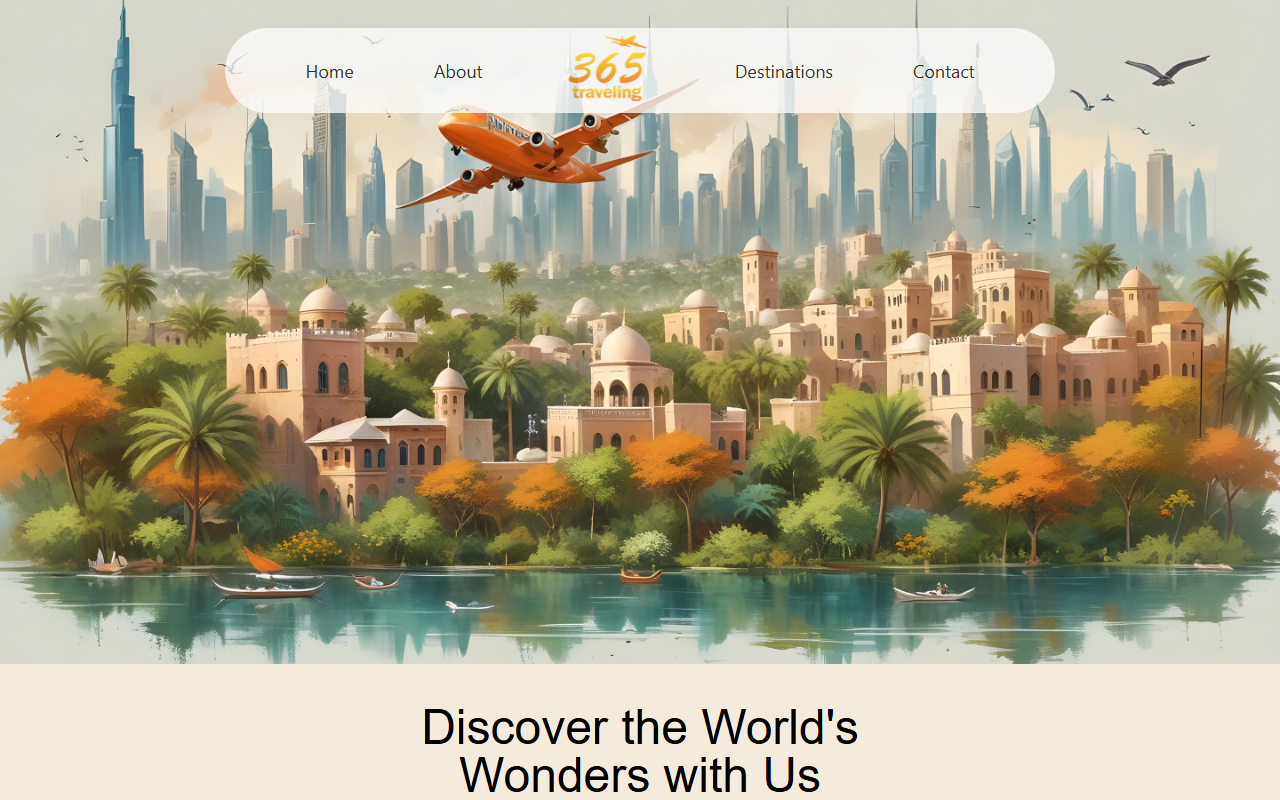 365traveling.com screenshot