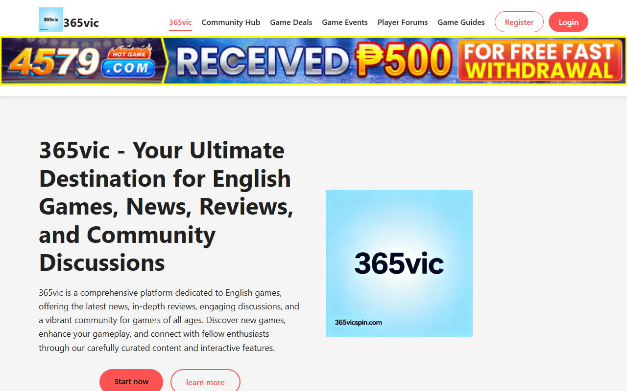 365vicspin.com screenshot