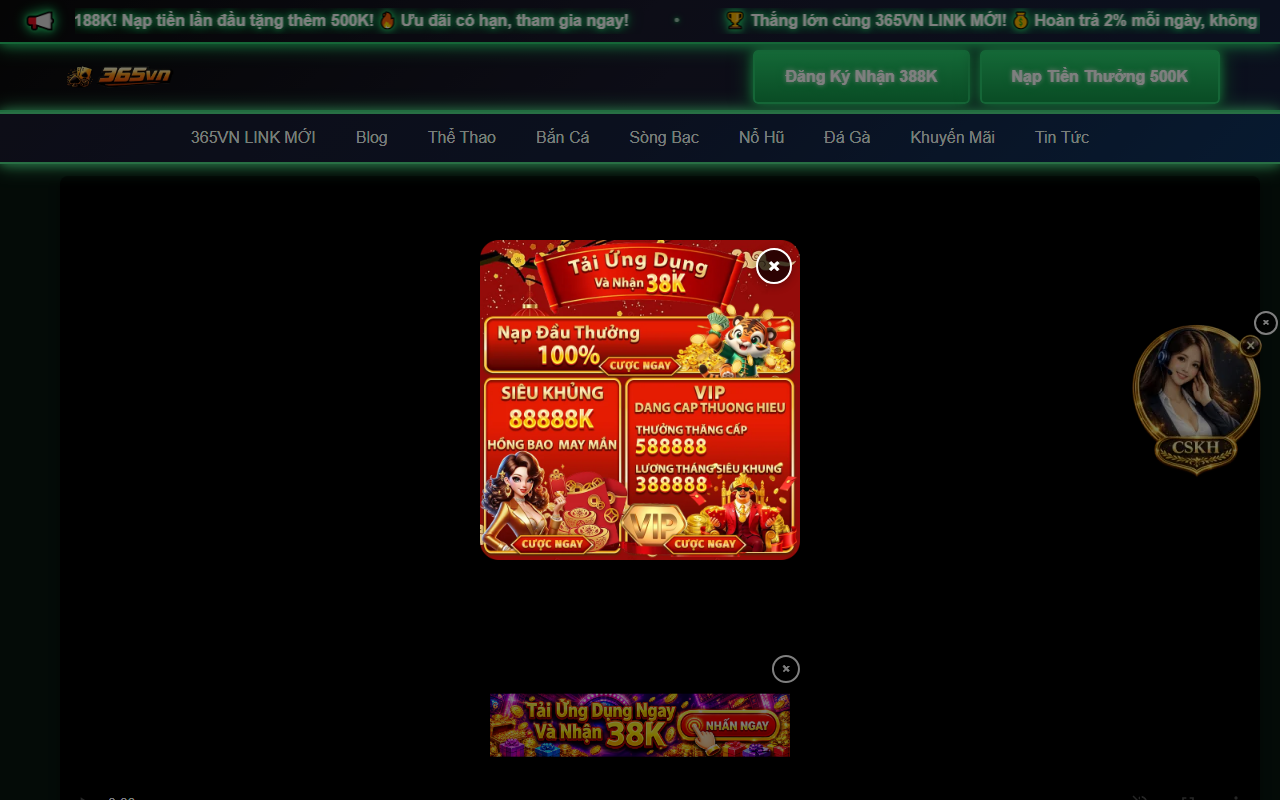 365vnlink365.com screenshot