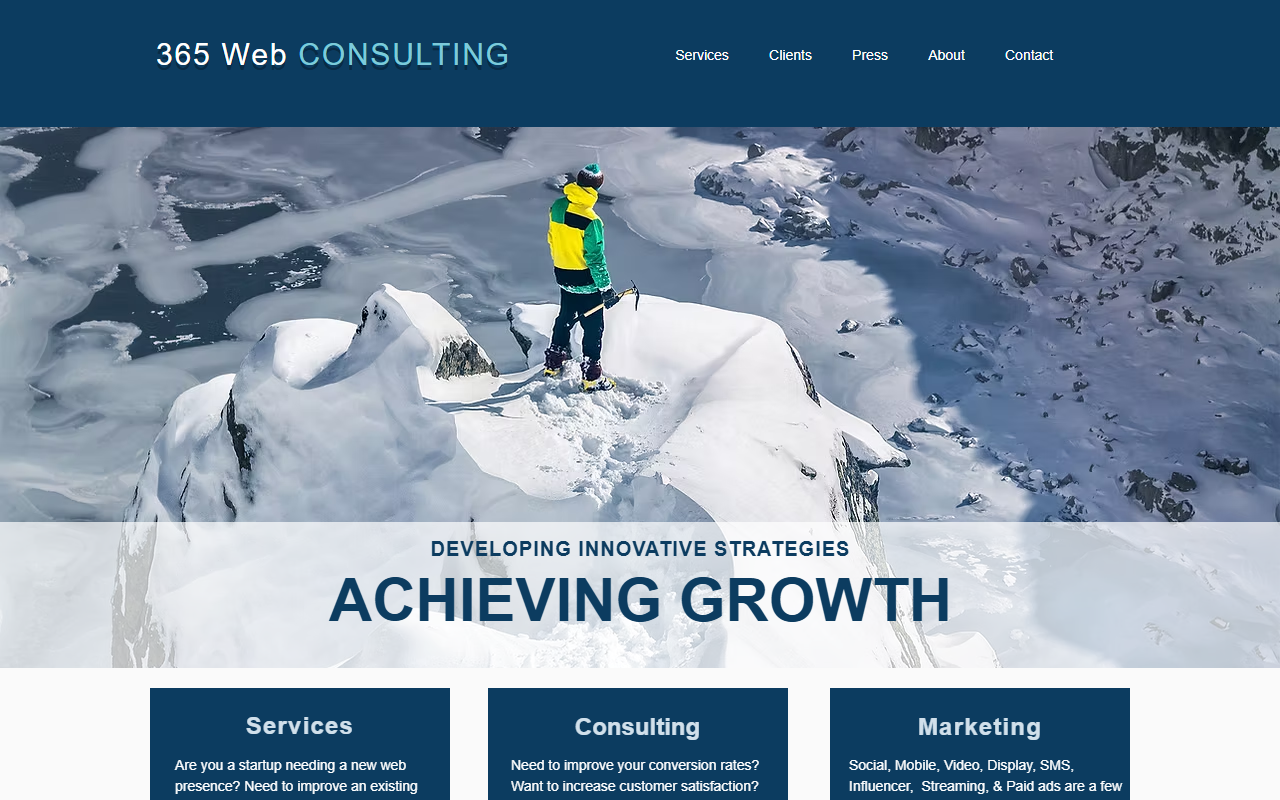365webconsulting.com screenshot