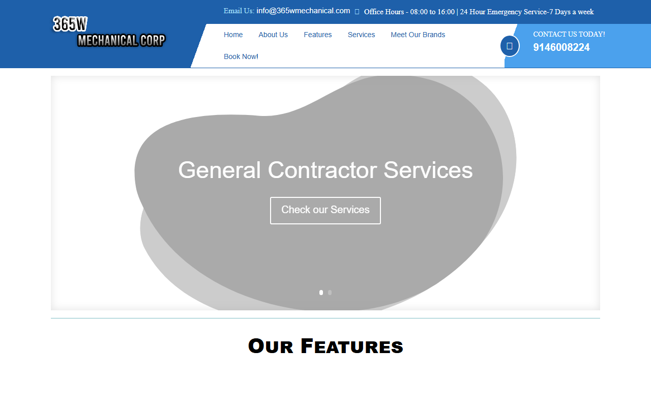 365wmechanical.com screenshot