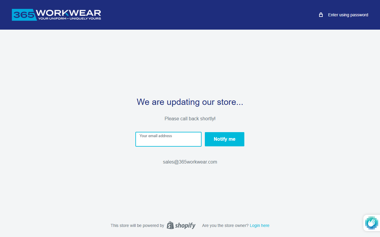 365workwear.com screenshot