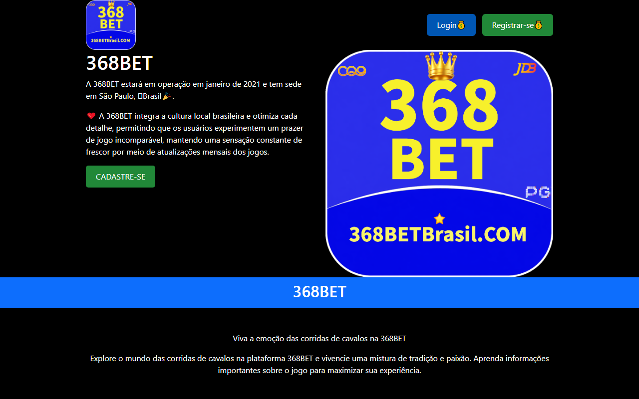 368betbrasil.com screenshot