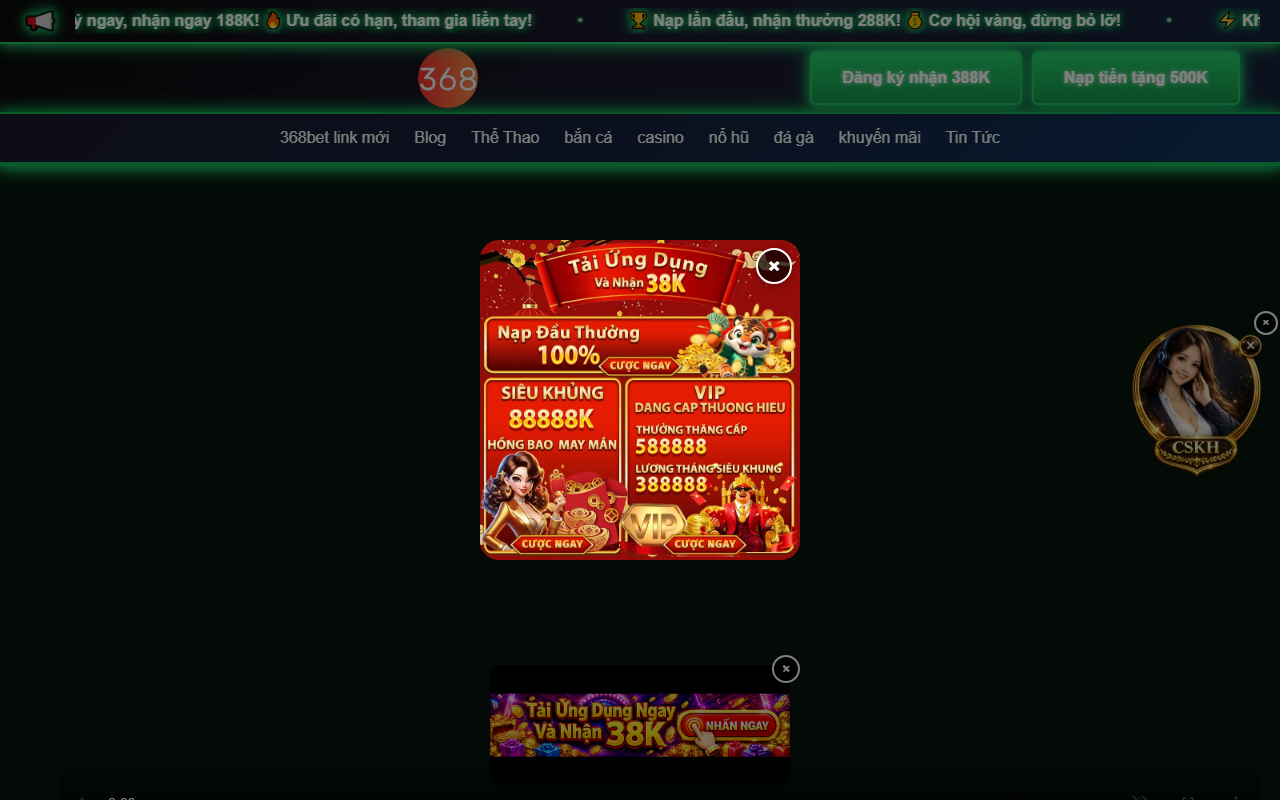 368betlinkbet.com screenshot