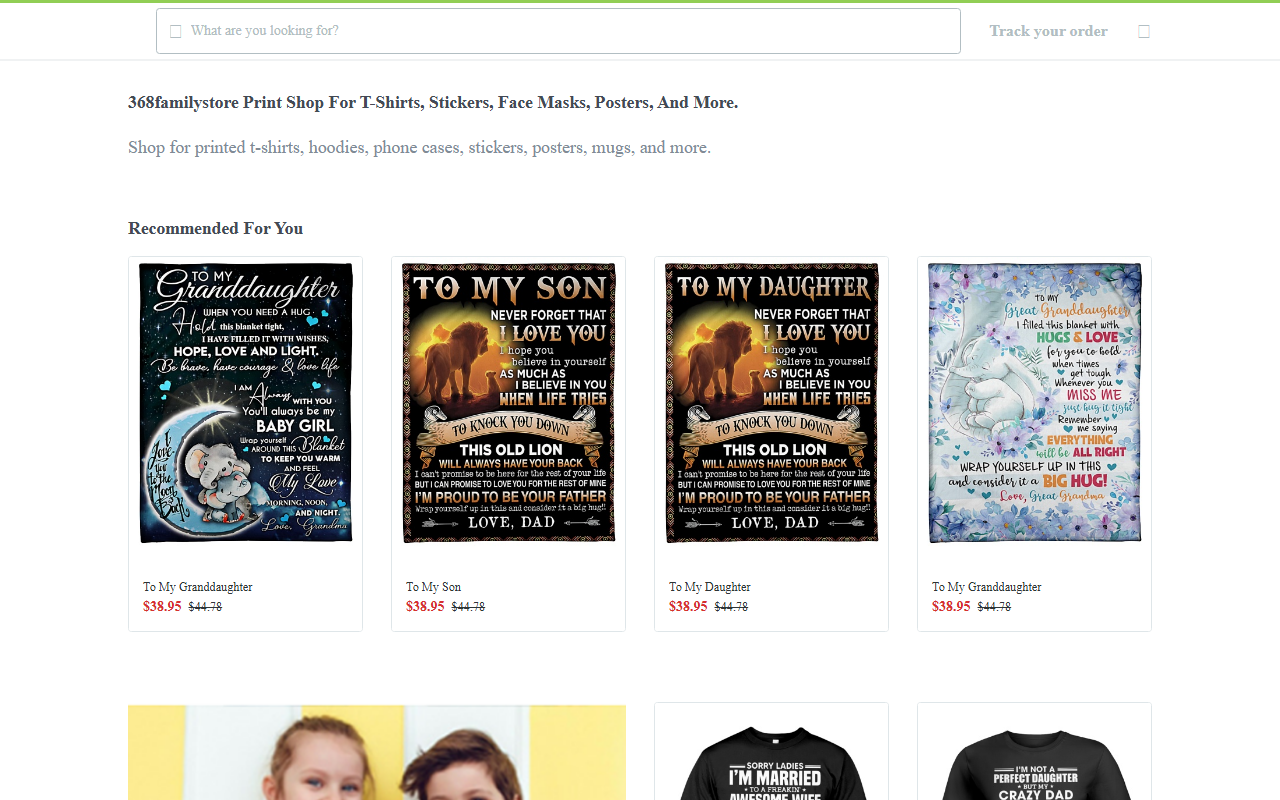 368familystore.com screenshot