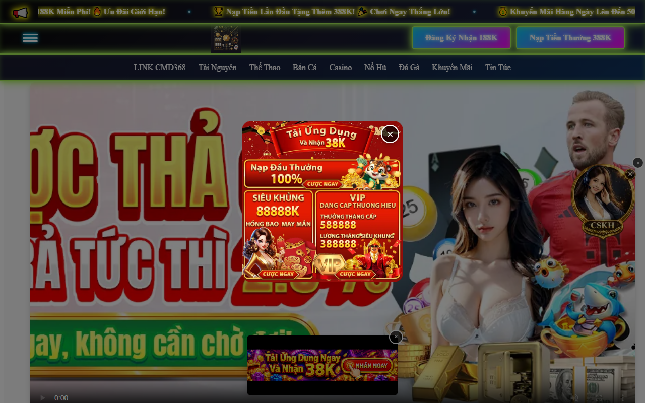 368linkcmd368.com screenshot