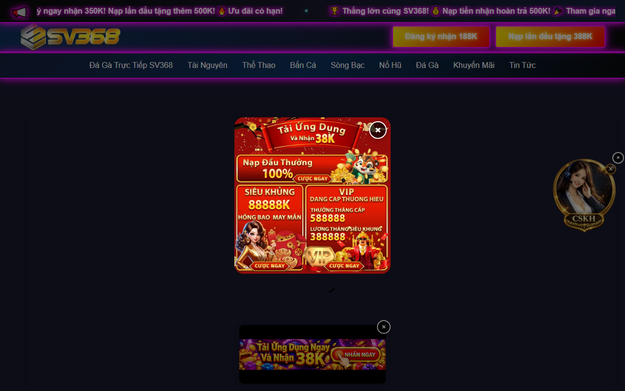 368livecf368.com screenshot